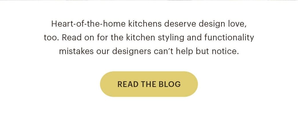 Kitchen Design Mistakes