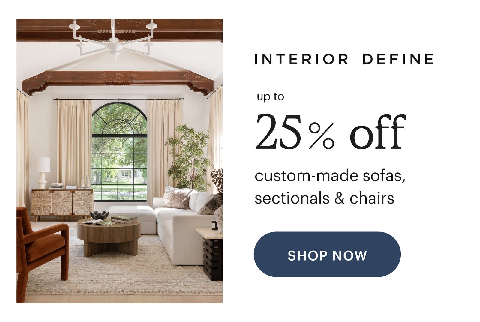 Shop 20% off at Interior define