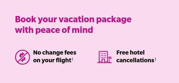 Book your flight + hotel today.