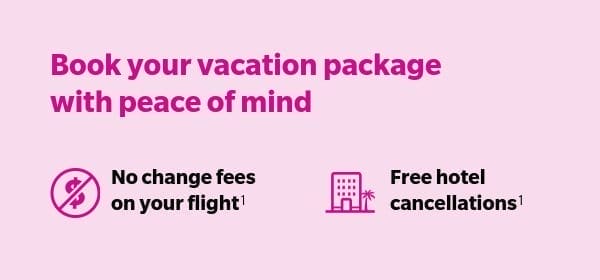 Book your flight + hotel today.