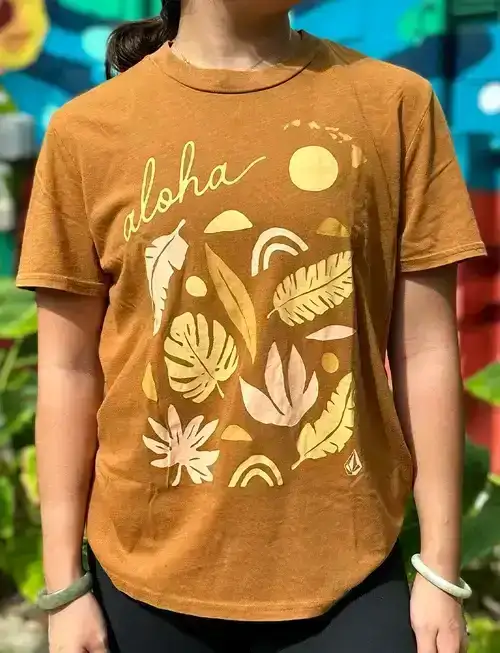 Volcom Aloha Hangin BF Tee