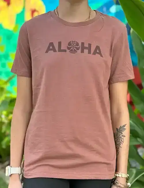 HIC Aloha Pua Dot Women's Tee