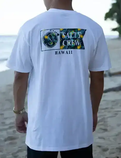 Salty Crew Alpha Tropics Tee-White