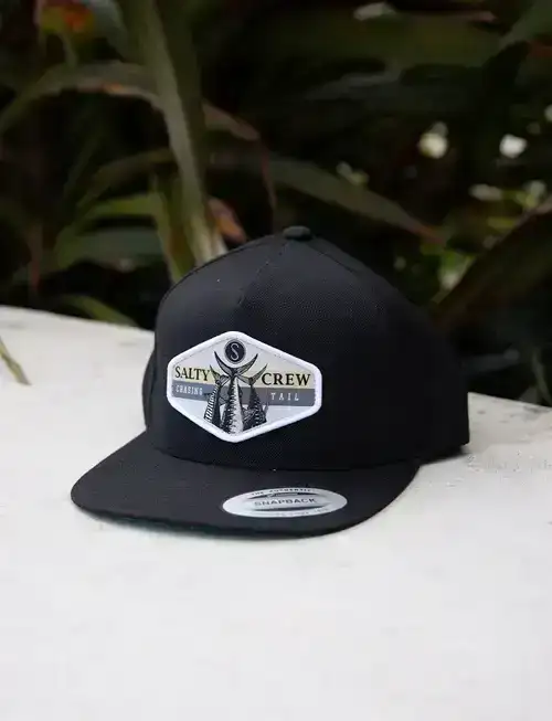 Salty Crew High Tail 5 Panel Snapback Hat