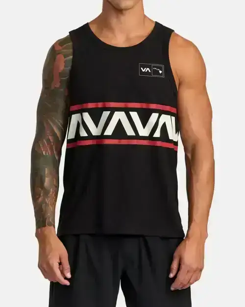 RVCA Hawaii Banded Tank Top