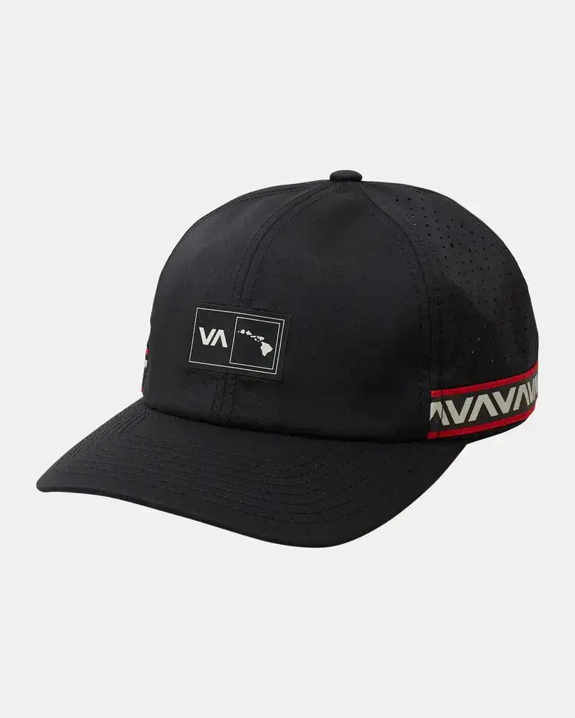 RVCA HAWAII BANDED CAP - BLACK