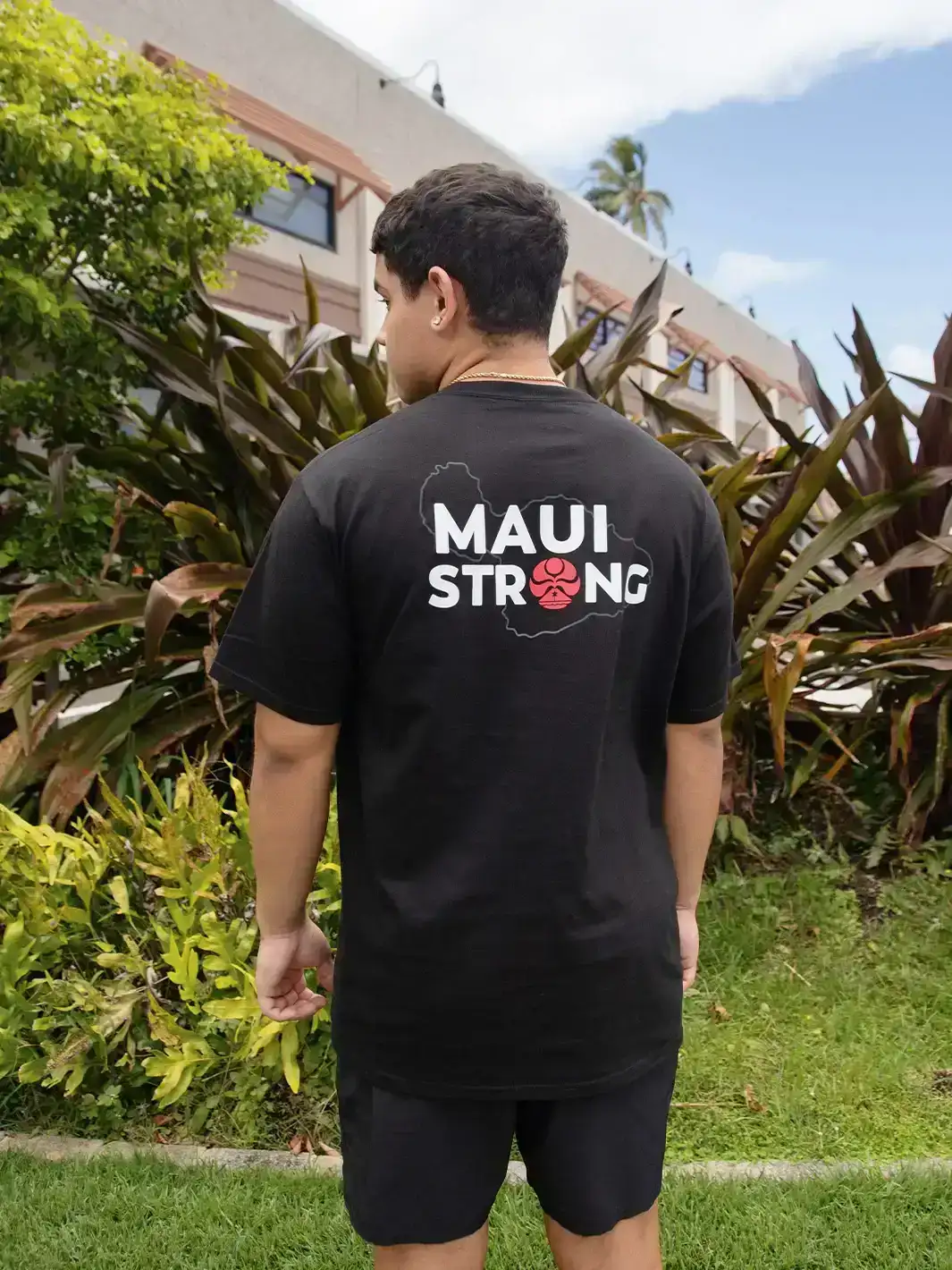 HIC MAUI STRONG 2 TEE - BLACK