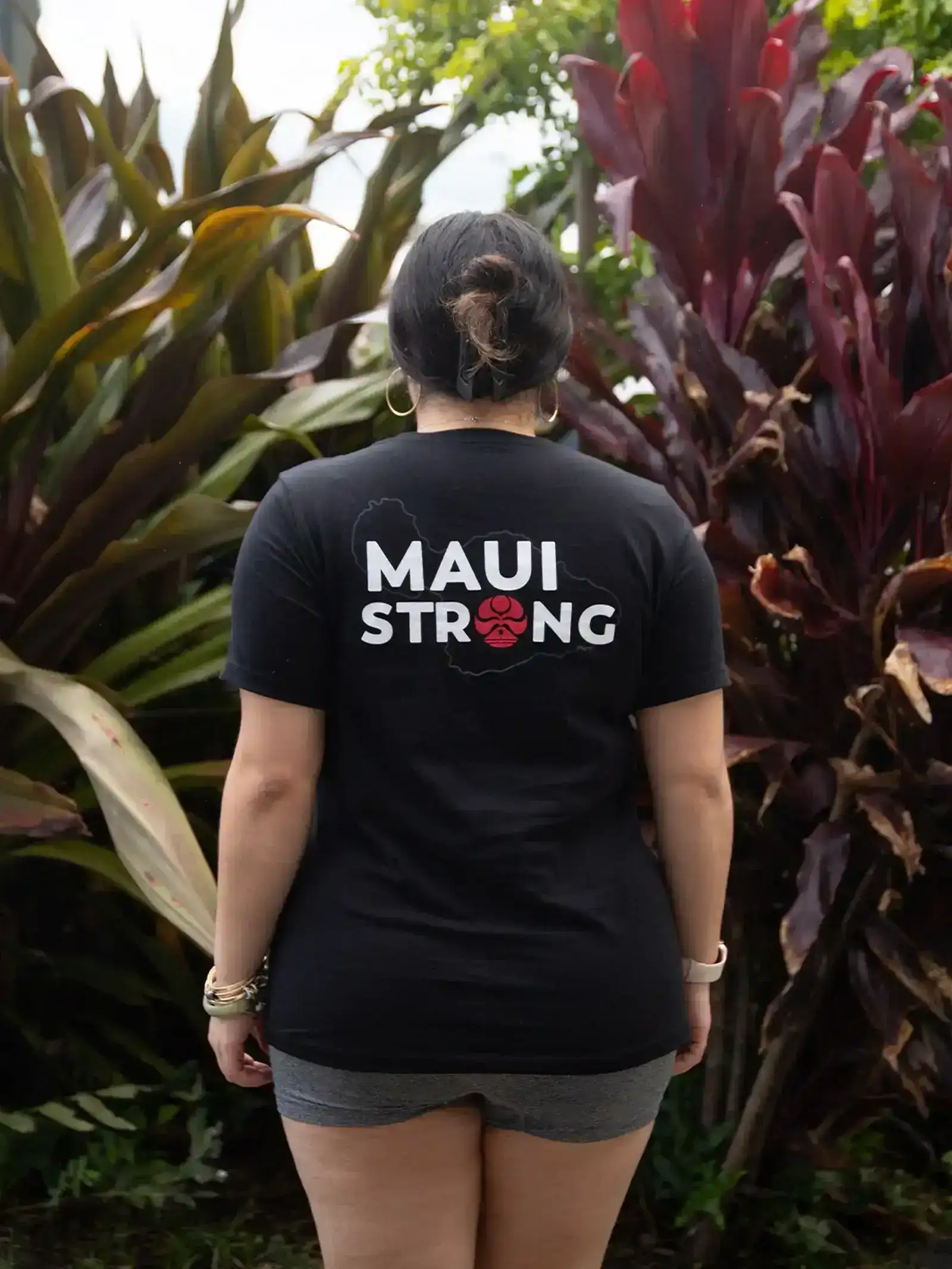 HIC MAUI STRONG 2 WOMENS TEE - BLACK