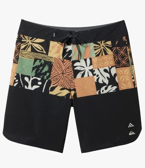 Quiksilver Surfsilk Hawaii Blocked 19 Boardshort - Black