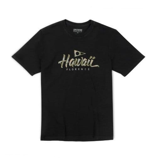 Florence Marine X Island Script Tee-Black