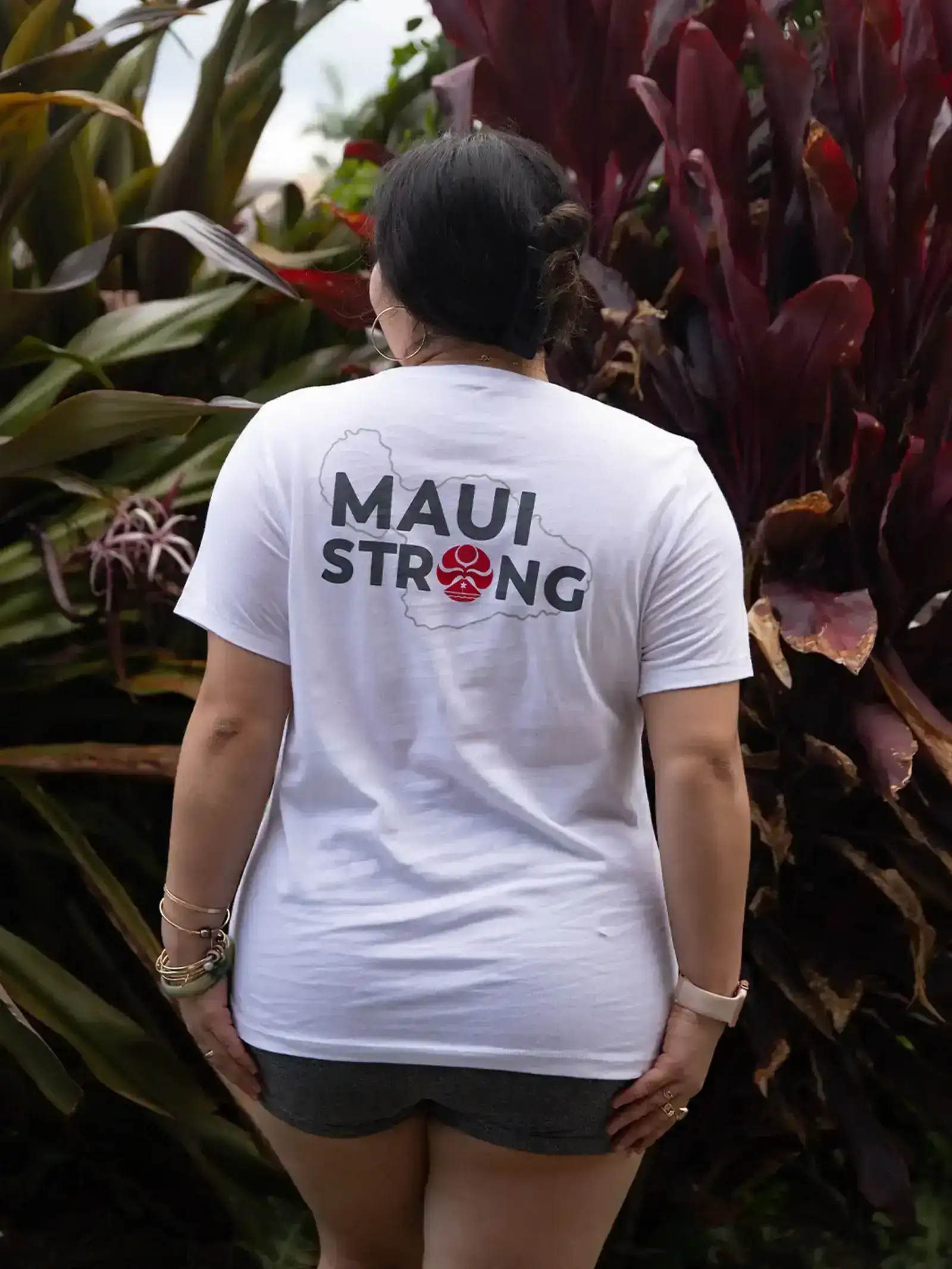 HIC MAUI STRONG 2 WOMENS TEE - WHITE