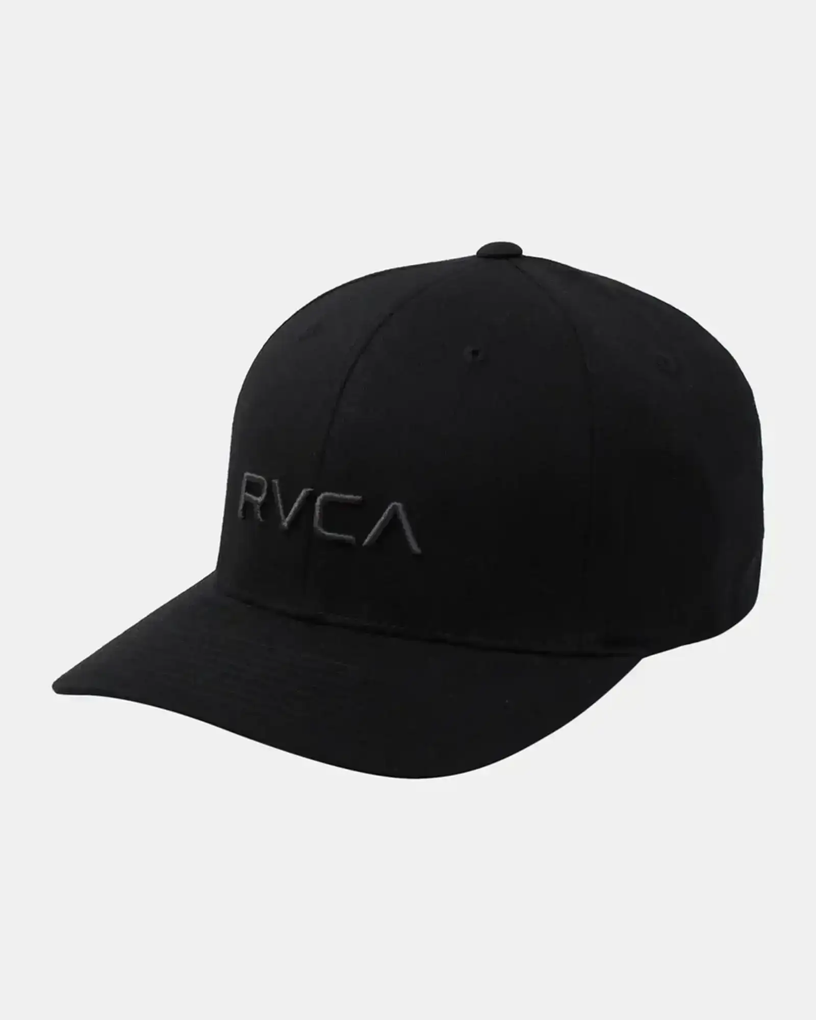 RVCA MENS FLEX FIT - BLACK