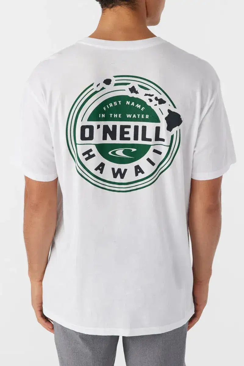 O'NEILL A HUI HOU TEE - WHITE