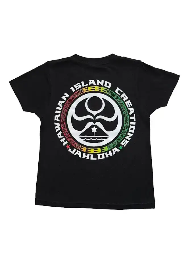 HIC JAH DOT YOUTH TEE - BLACK