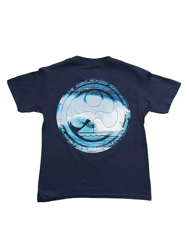 HIC JUICE YOUTH TEE - NAVY BLUE