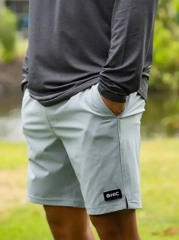 HIC CREW ATHLETIC SHORT - GRAY