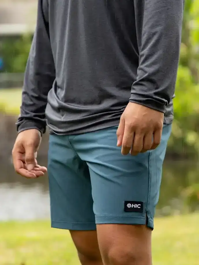 HIC CREW ATHLETIC SHORT - BLUE