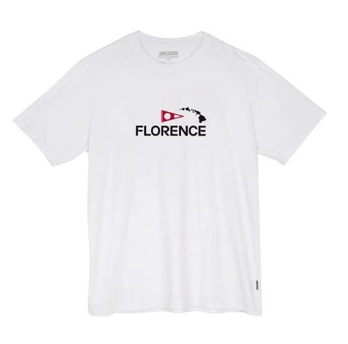 Florence Marine X Logo Island Tee-White