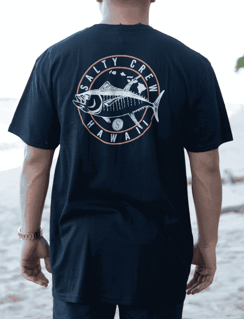 Salty Crew Ahi Island Tee -Black