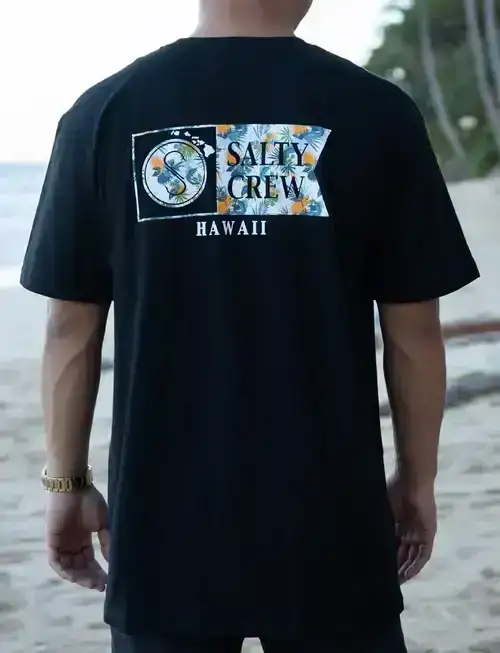 Salty Crew Alpha Tropics Tee-Black