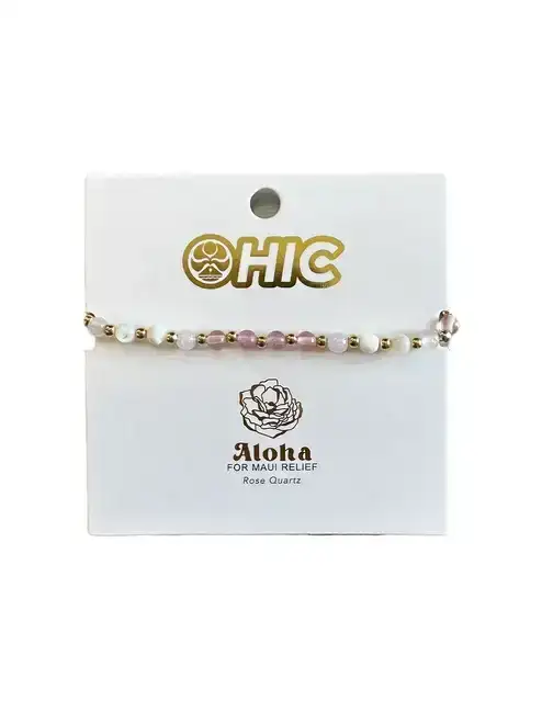 Lotus & Luna x HIC 4mm Maui Healing Bracelet