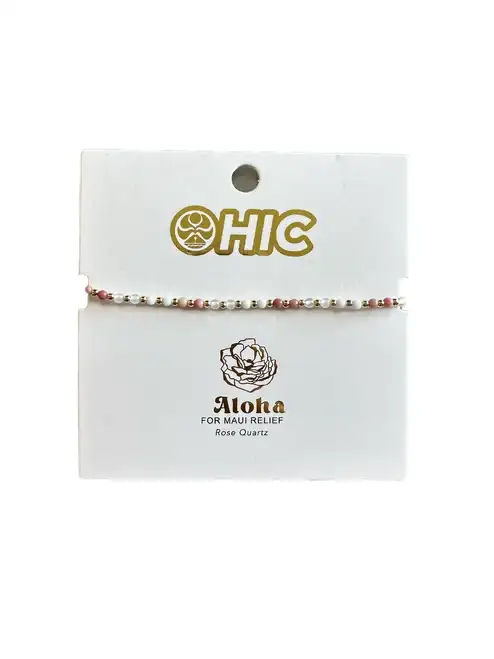 Lotus & Luna x HIC 2mm Maui Healing Bracelet