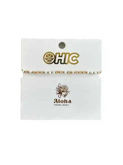 Lotus & Luna x HIC 2mm Lanai Healing Bracelet