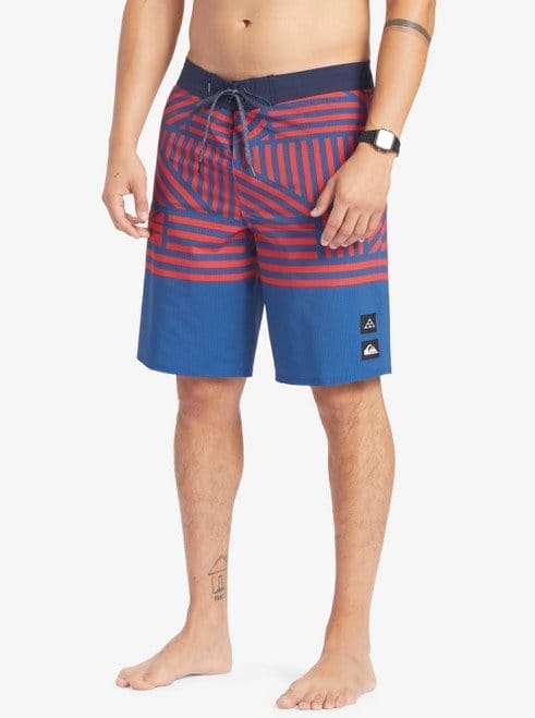 Quiksilver Hawaii Surfsilk 20" Hawaii Flag Boardshorts - BSW0