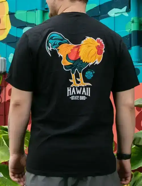 HIC HI State Rooster Big Braddah Tee