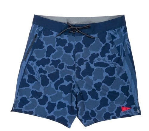 Florence Marine X Pro Hawaii Camo Boardshort-Navy