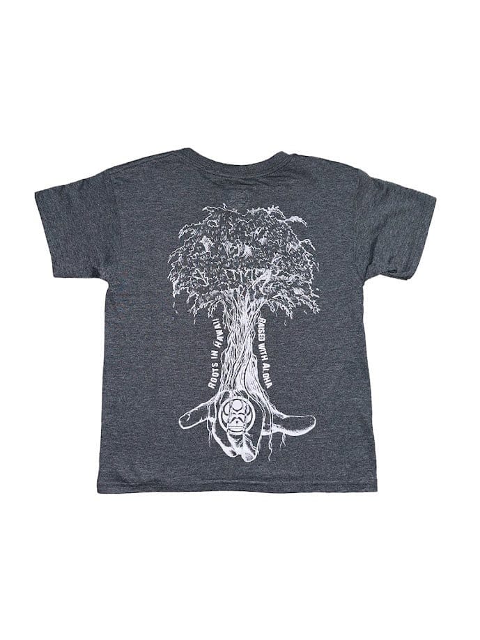 HIC NEW ROOTS II YOUTH TEE - CHARCOAL