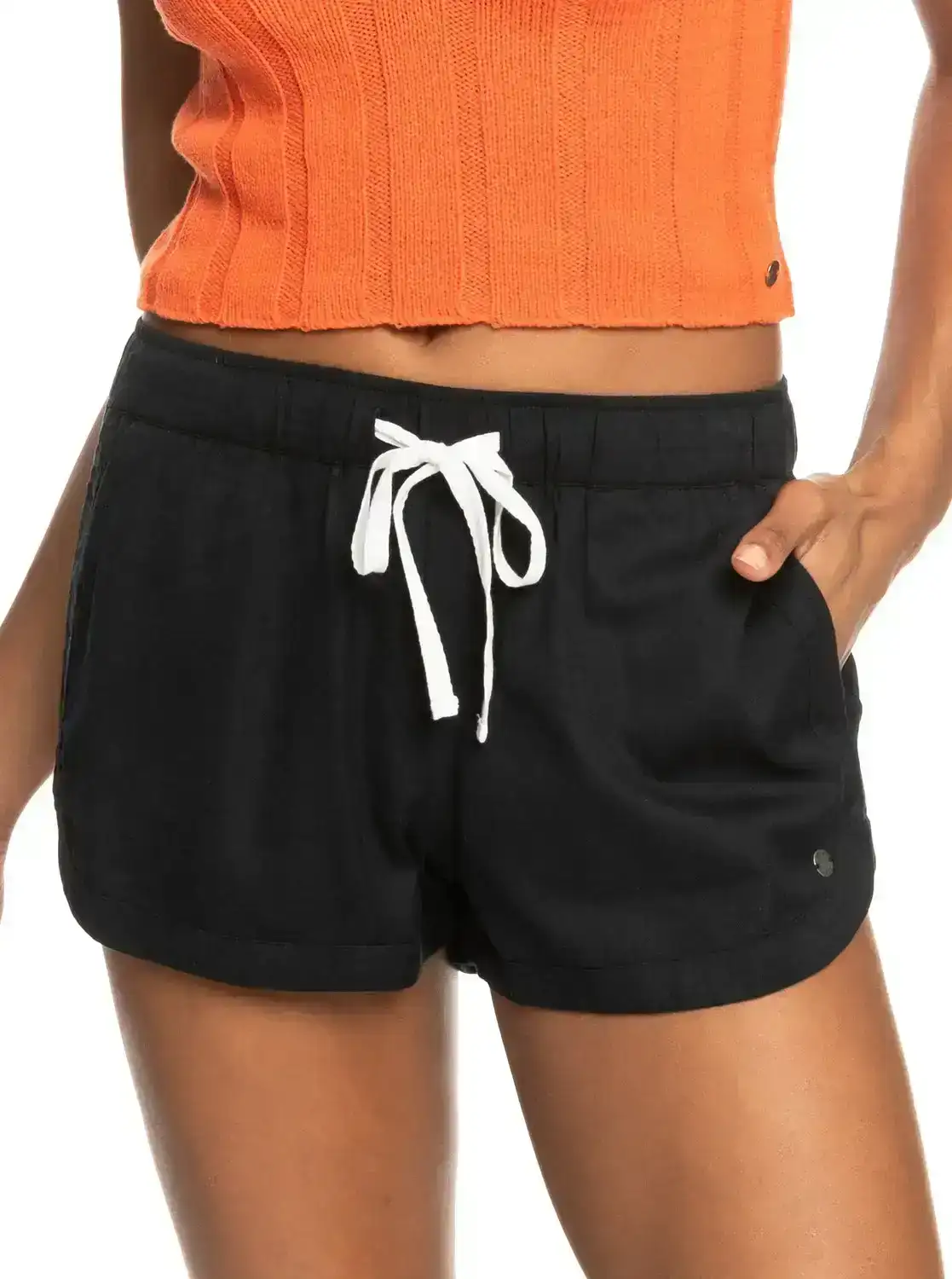 ROXY NEW IMPOSSIBLE LOVE SHORTS - BLACK