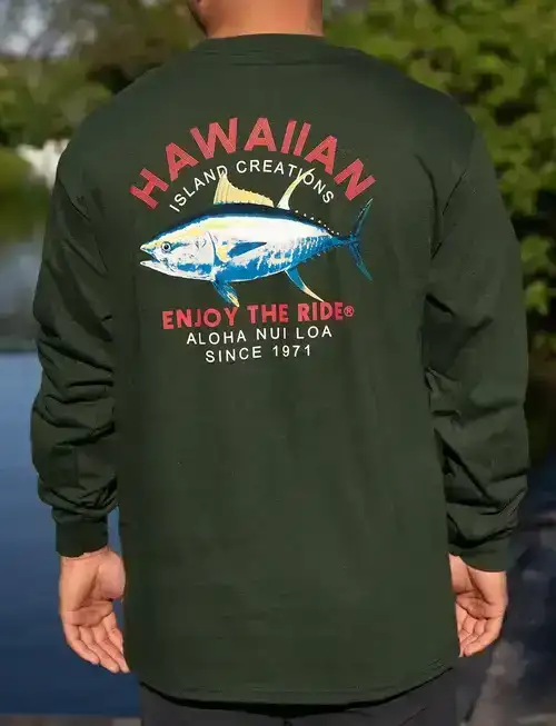 HIC Ahi Nui Loa Long Sleeve Tee