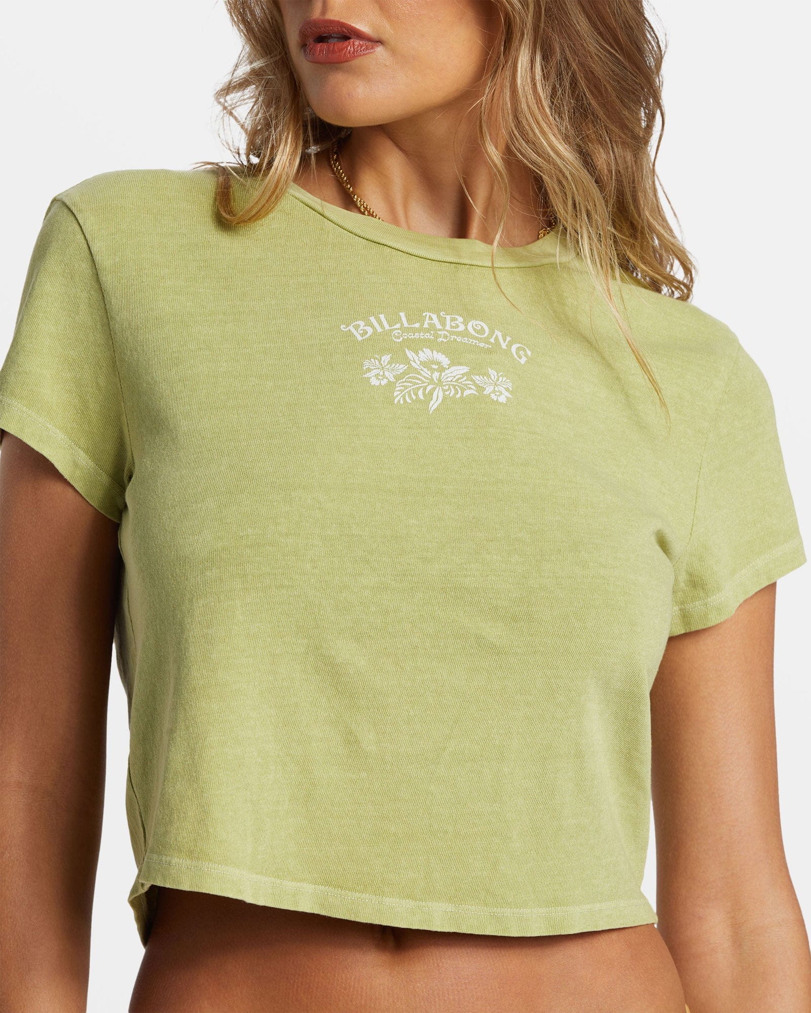 BILLABONG DREAMERS PARADISE WOMENS TEE - WILLOW