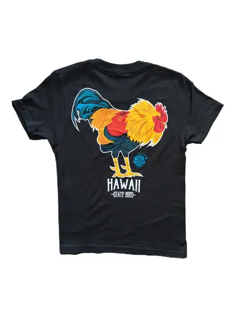 HIC HI State Rooster Youth Tee