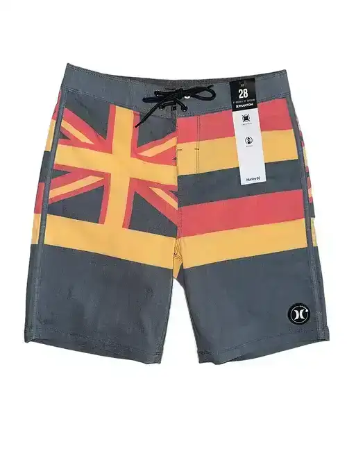 Hurley Phantom Naturals Hawaii Tribal Flag Boardshort