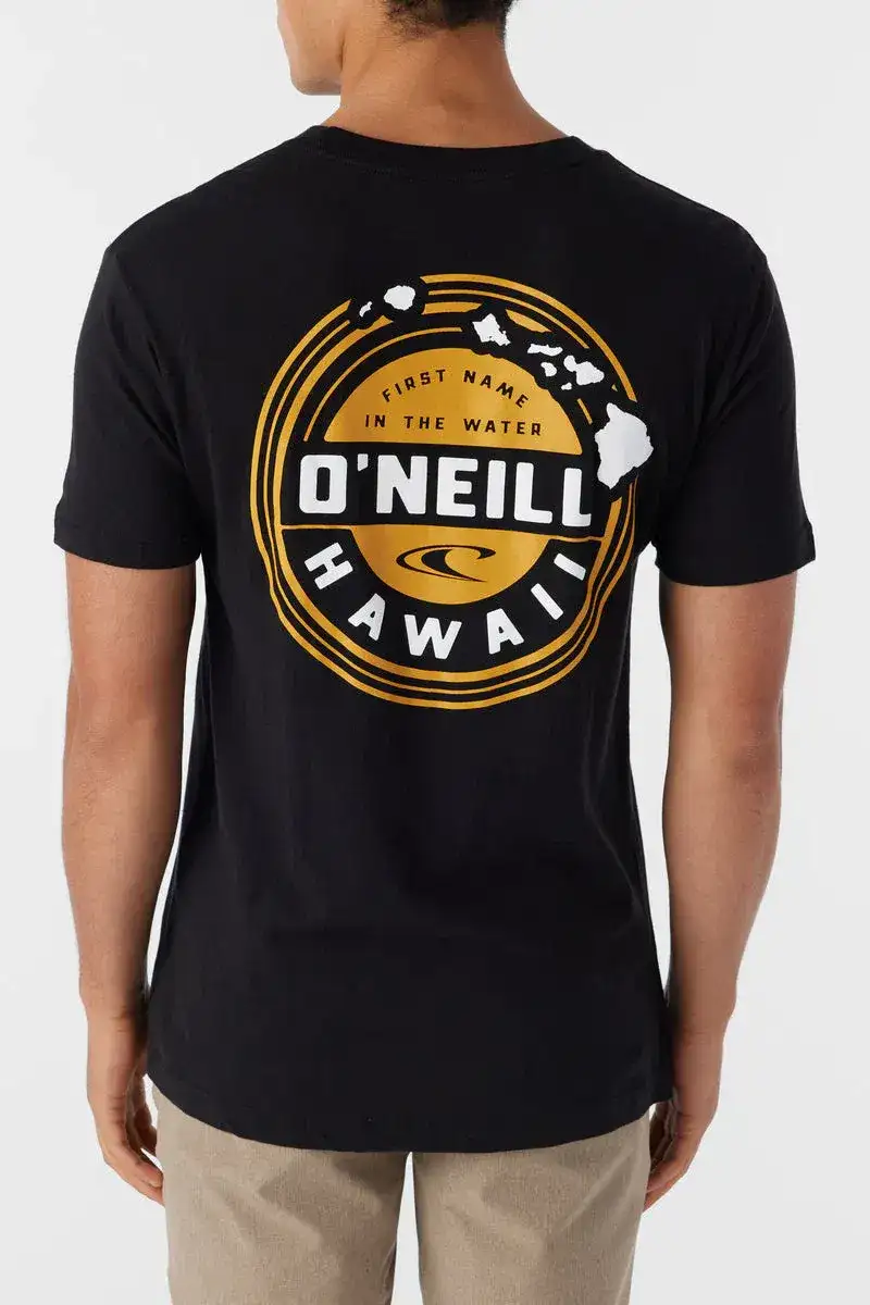 O'NEILL A HUI HOU TEE - BLACK