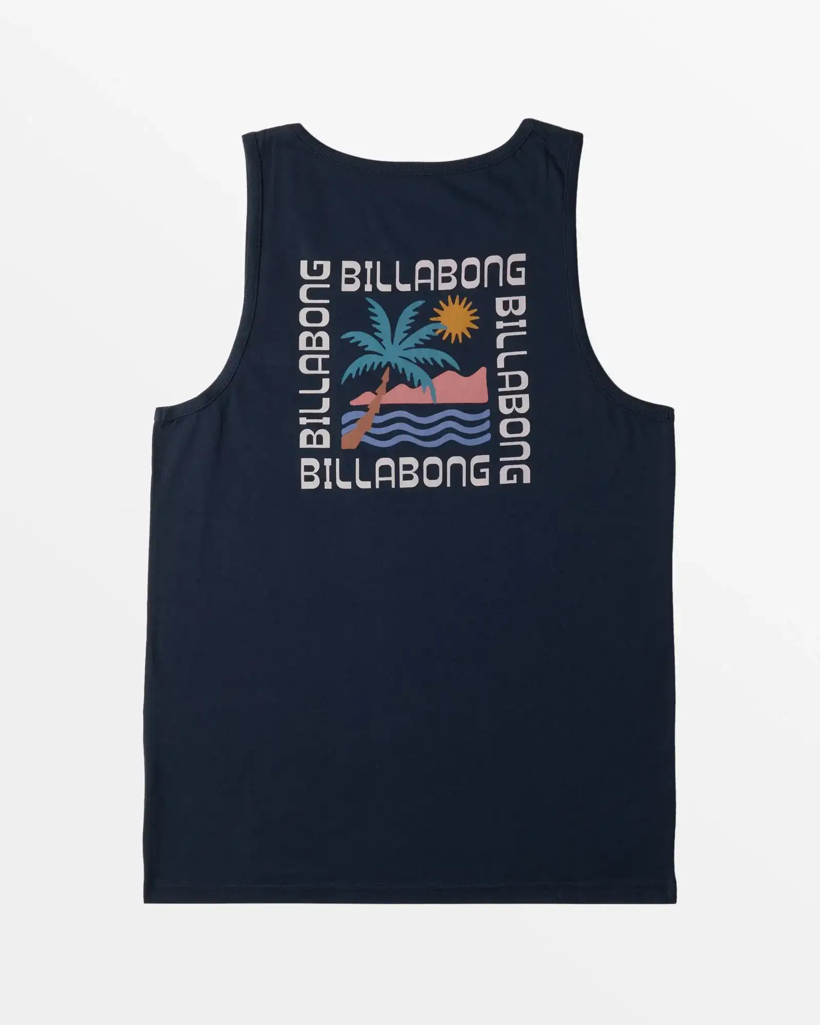 BILLABONG TROPPO POCKET TANK TOP - NAVY BLUE