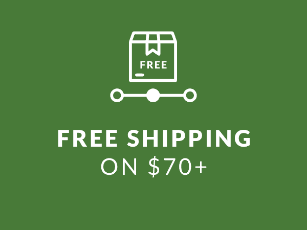 Free Shipping on Orders \\$70+