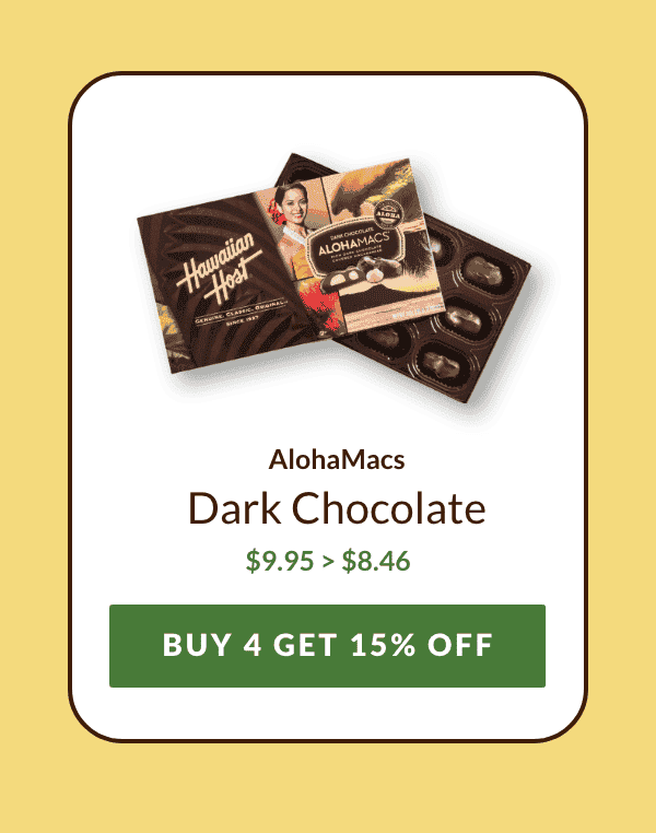 AlohaMacs Dark Chocolate