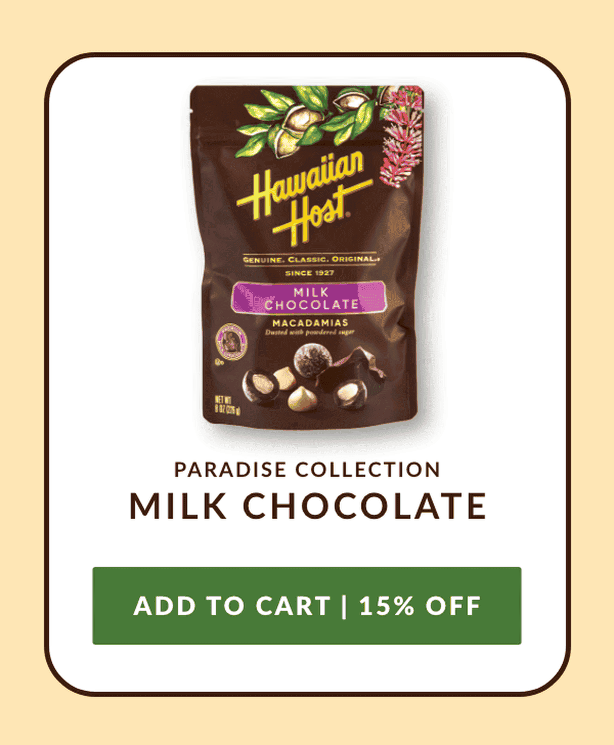 Paradise Milk Chocolate