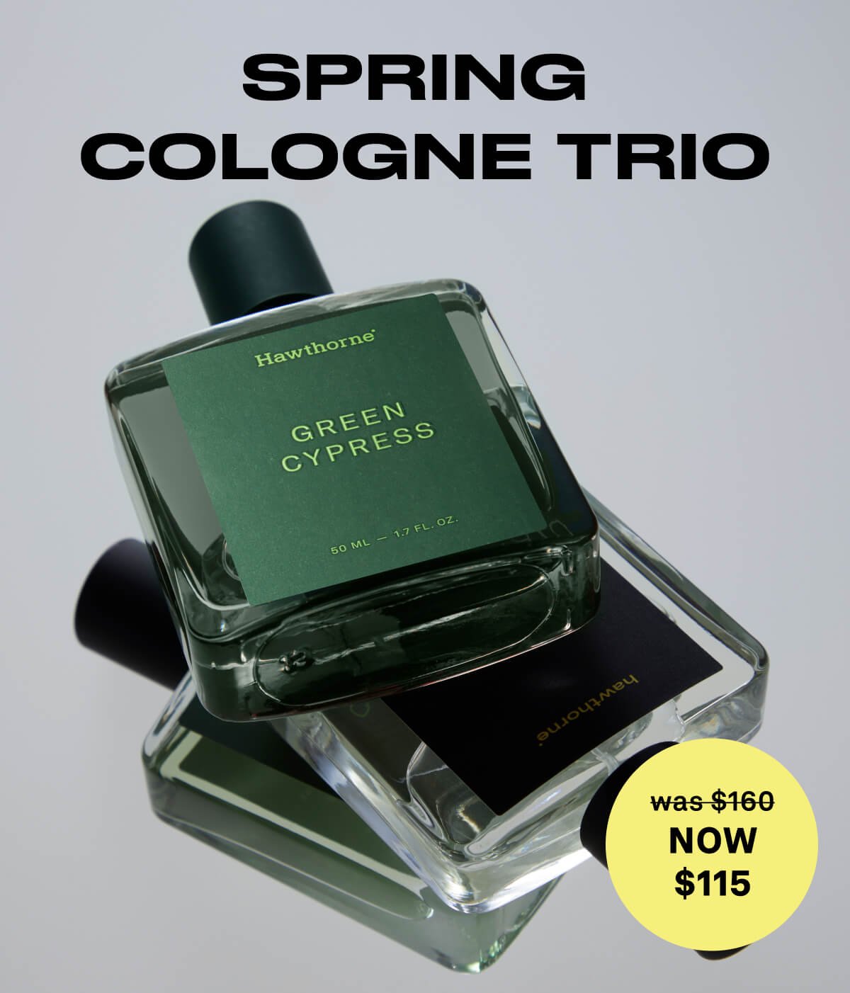 Navigate the season with scents that lead you to unseen territories with our Spring Cologne Trio. Snag all 3 bottles now and let your senses roam free. Explore The Set