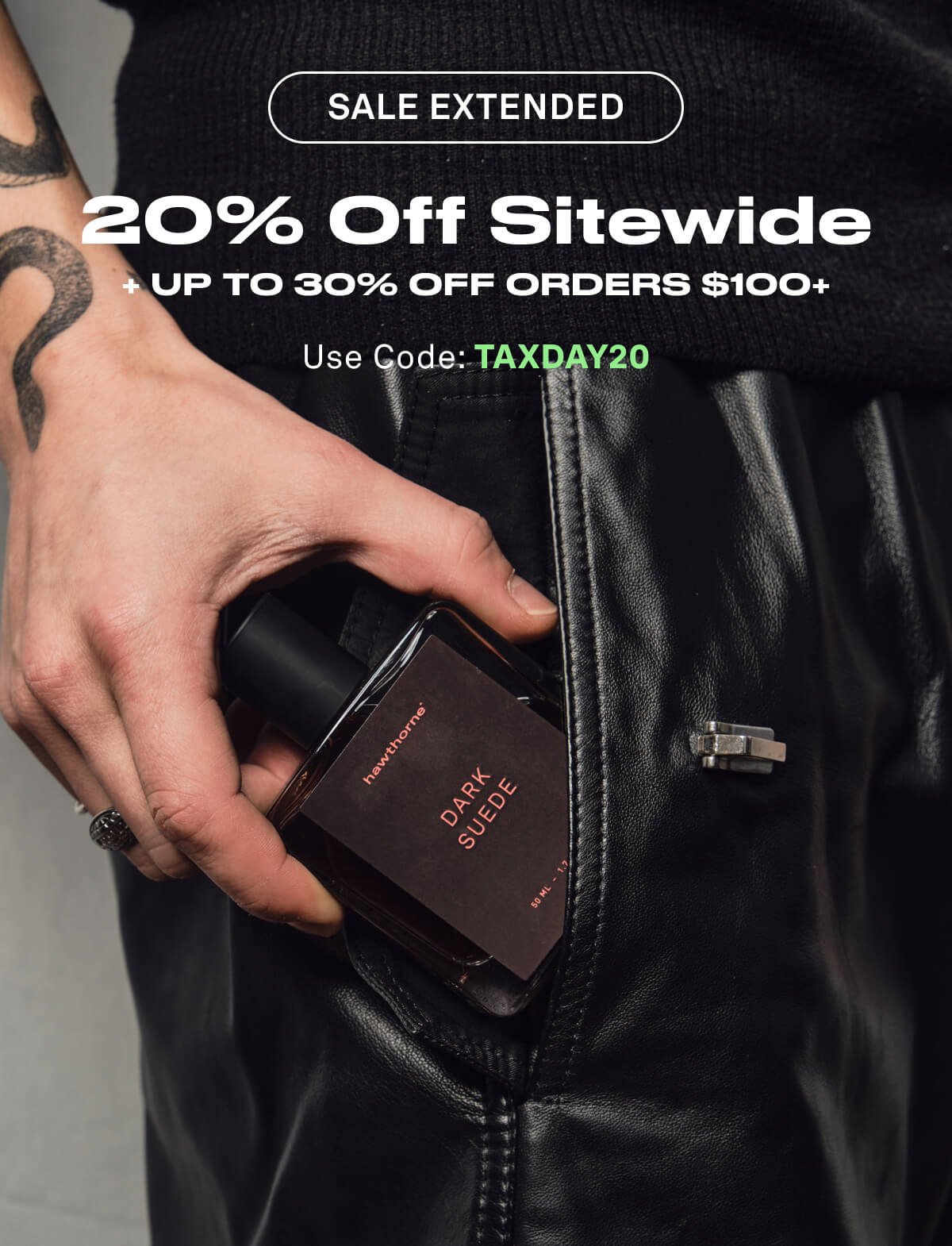 SALE EXTENDED 20% OFF Sitewide + UP TO 30% OFF ORDERS \\$100+ Use Code: TAXDAY20