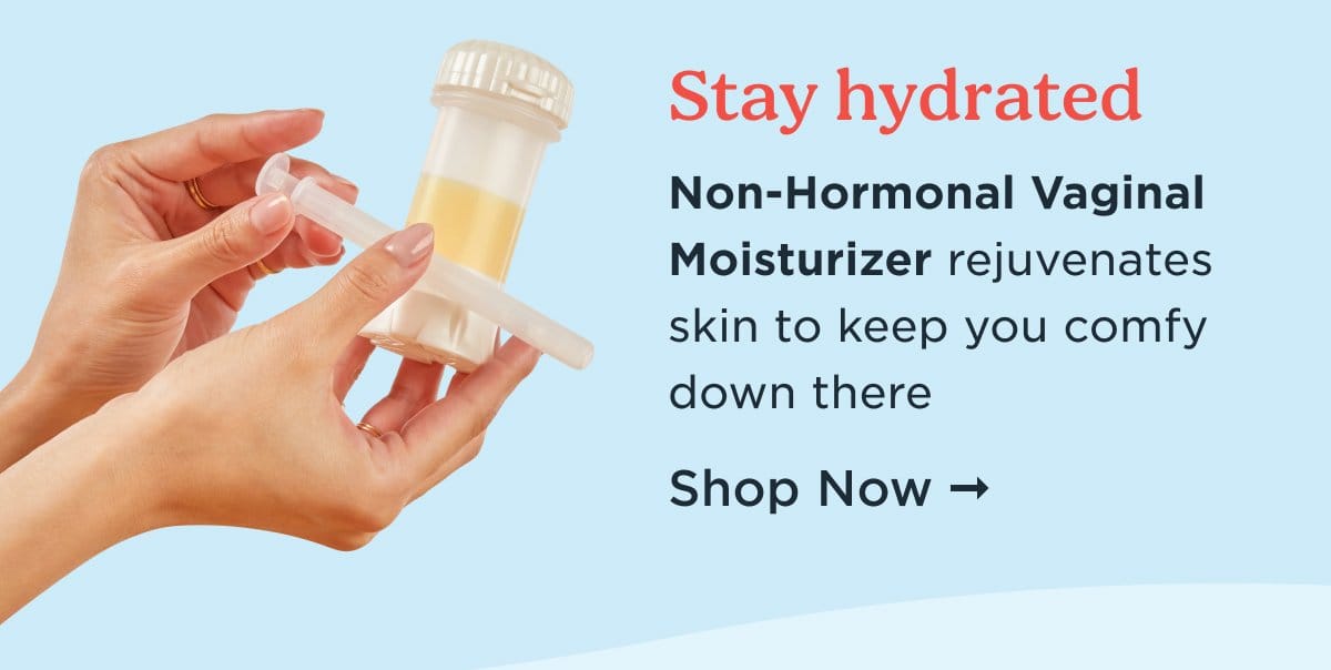 Non-Hormonal Vaginal Moisturizer