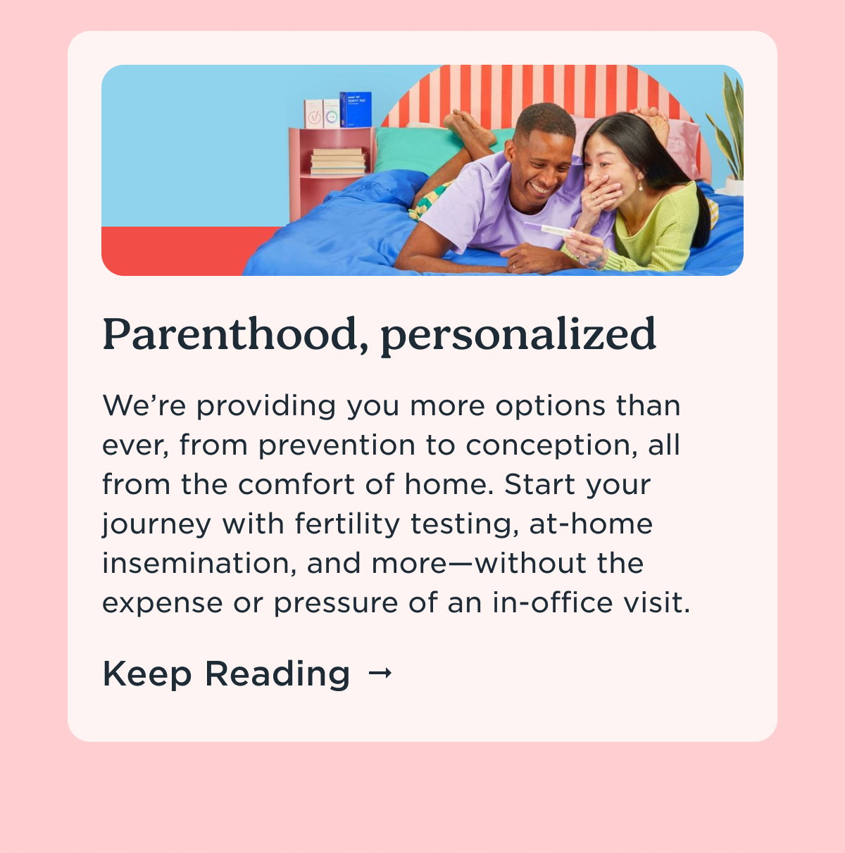 Parenthood, personalized | Keep Reading