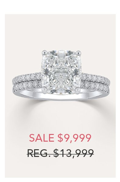 Light Heart® Lab Grown Diamond Wedding Set in 14K Gold (3 ½ ct. tw.) | SALE \\$9,999, Reg. \\$13,999