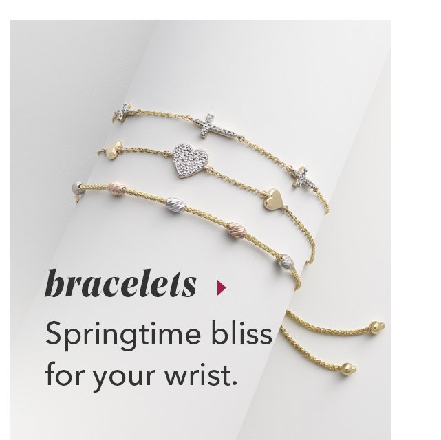 bracelets | Springtime bliss for your wrist.