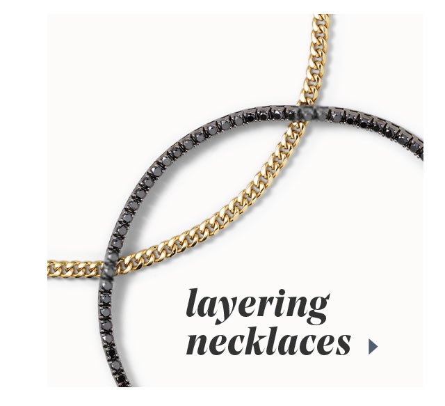 layering necklaces