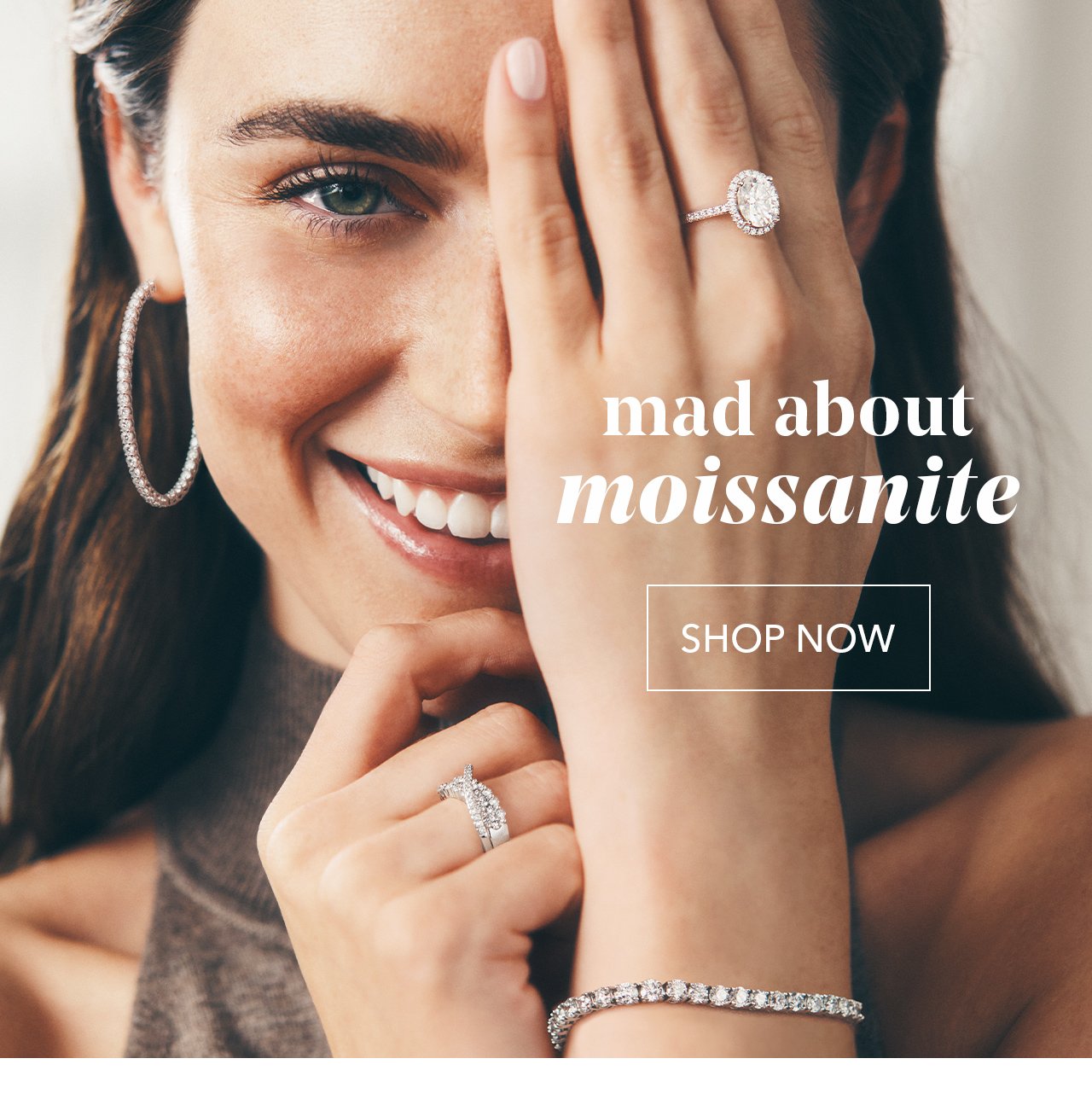 mad about moissanite | SHOP NOW