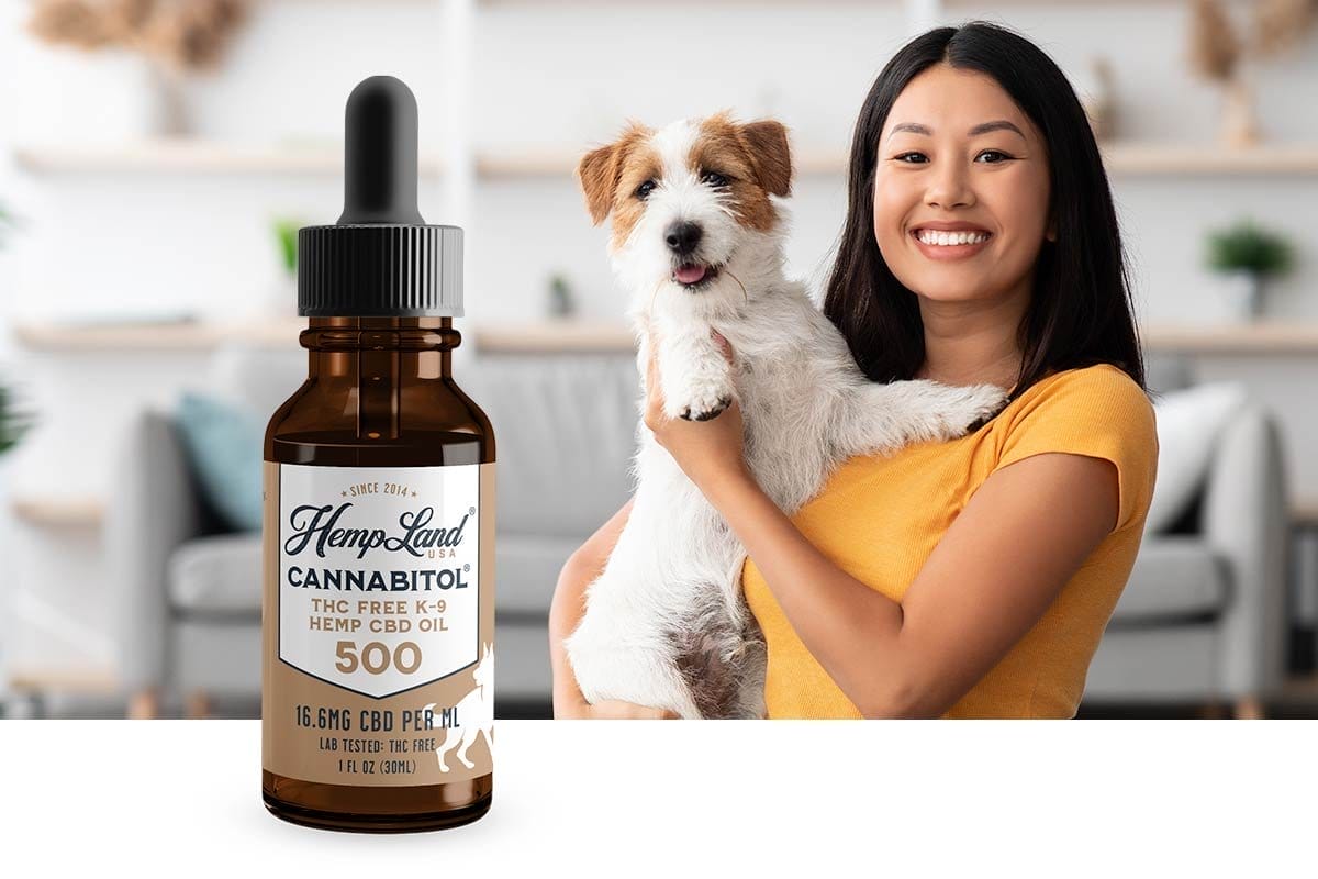 Take 50% Off CANNABITOL® K-9 CBD Oil